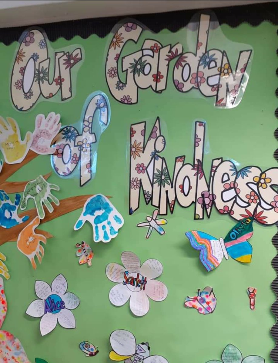 JDOFoundation's tweet image. Our friends at Straidhavern Primary, NI have been thinking about and sharing their kindness - even growing it in their own Kindness Garden! They've worked out that if you plant the seeds of kindness with your words, the amount of kindness grows.