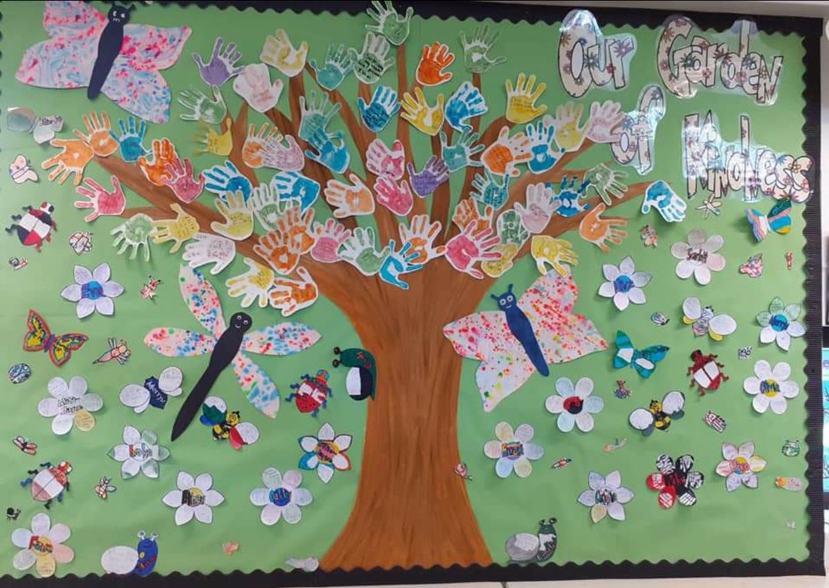 JDOFoundation's tweet image. Our friends at Straidhavern Primary, NI have been thinking about and sharing their kindness - even growing it in their own Kindness Garden! They've worked out that if you plant the seeds of kindness with your words, the amount of kindness grows.