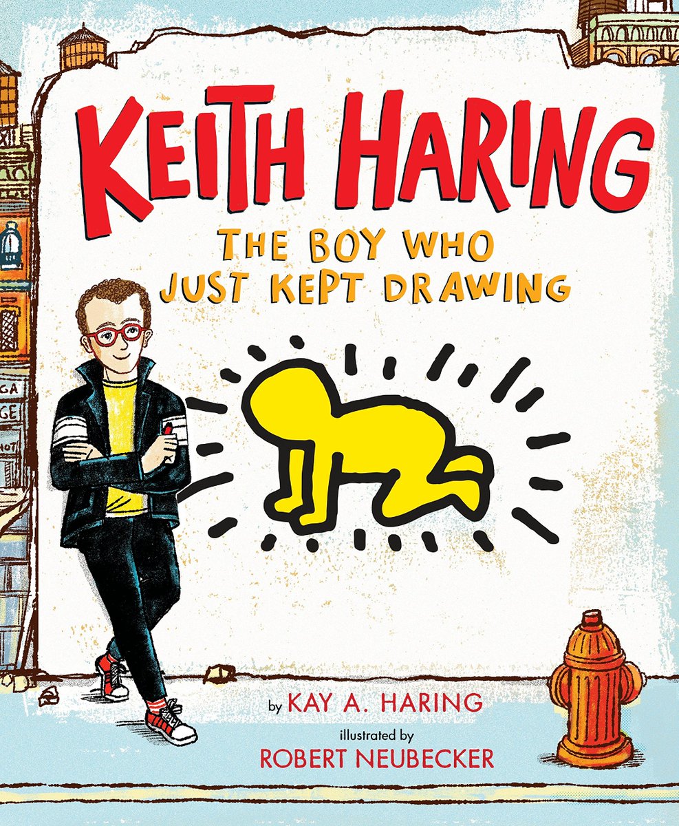 TBABooks's tweet photo. Looking for a Pride Month read aloud? Check out the #txbluebonnetaward nominee Keith Haring: The Boy Who Just Kept Drawing!  #TBABooksTuesday https://t.co/U11tDnvphs