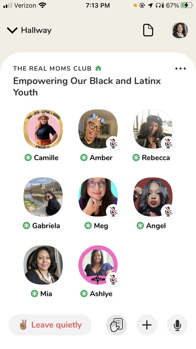 DrMiaSmithBynum's tweet photo. We’re having a great conversation on @Clubhouse 😀🎉 @livas_stein @MomOfAllCapes @parentandteen 😀🎉 https://t.co/G7rMsgnYYu