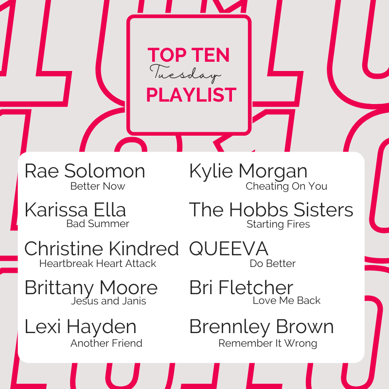 TheWomenCountry's tweet photo. Feel "Better Now" that you can listen to music from @KarissaElla_ @TheHobbsSisters @QueevaMusic and more on our #TopTenTuesday Playlist this week! 

Listen: https://t.co/cNkiEK3uQN https://t.co/7ZskVc3iyV