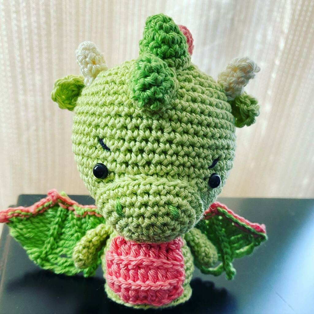 JanetRGuido's tweet photo. #crochet #minikingdom #dragon #socute https://t.co/8pq65K8PKW https://t.co/RNW07WSEhL