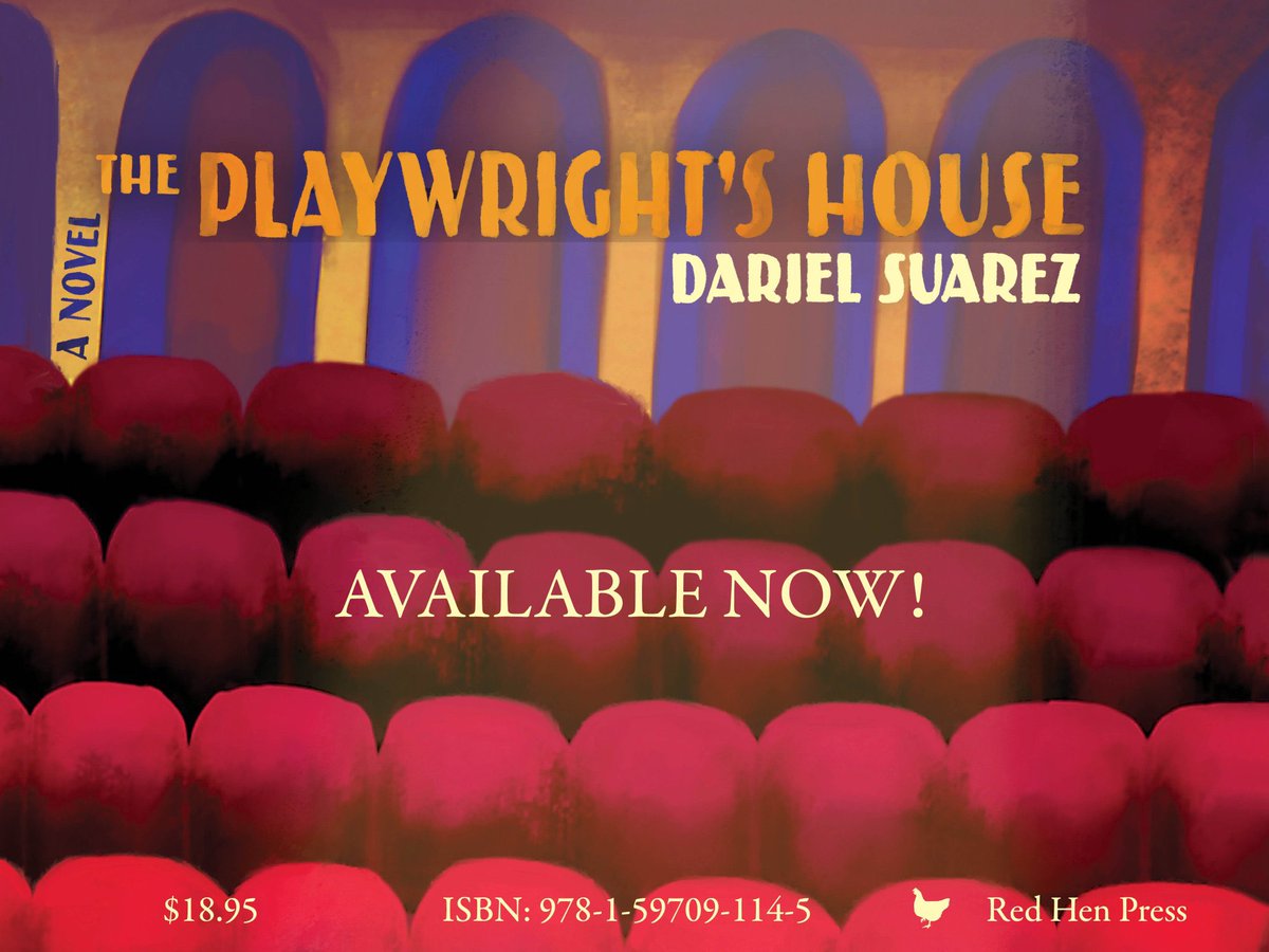 ChipCheek's tweet photo. Happy pub day to THE PLAYWRIGHT’S HOUSE by @DarielSuarez1!!! https://t.co/0nXn8PeeMn