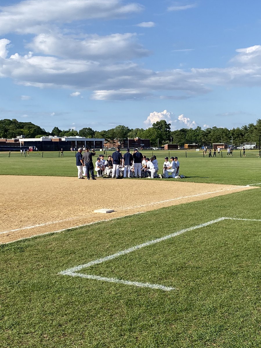 TeachCoachSyo's tweet photo. Came out to support my alma mater Northport varsity baseball team in their huge quarter final win today vs. Smithtown East. Was great to be back in the Tiger pinstripes cheering on the team! Best of luck tomorrow! #RollPort ⚾️👏🏼  @S__Lynch @JDeRo23 @NorthportHS  @ruuukey https://t.co/w7aM73ksoM