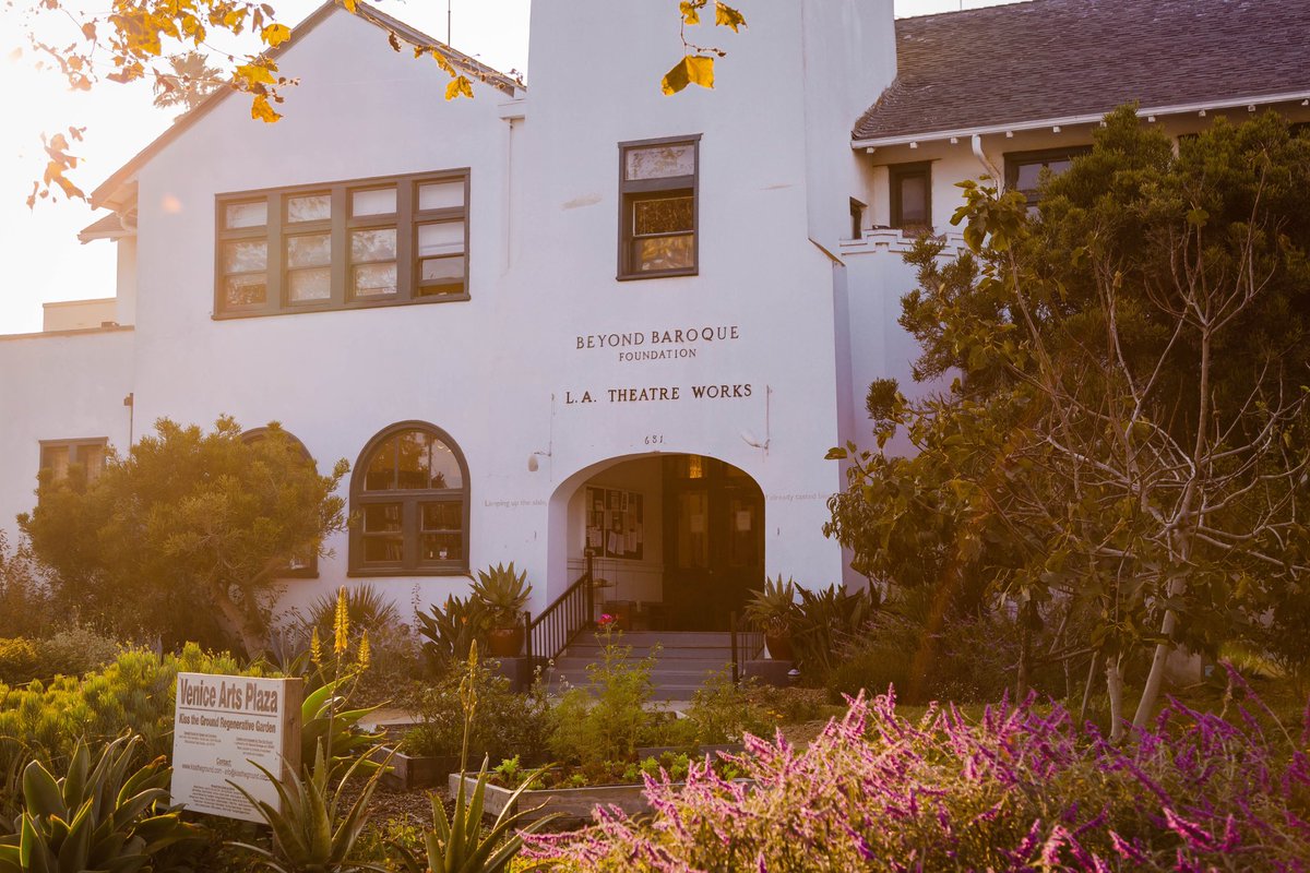 As we refresh the space after a long hiatus, please note that our reopening will be mid-September, when live programs and community events will finally return. Until then, gallery and bookstore visits can be scheduled by appointment by emailing info@beyondbaroque.org.