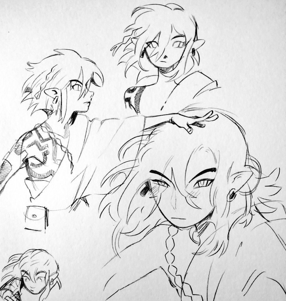 Some #botw2 doodles! 