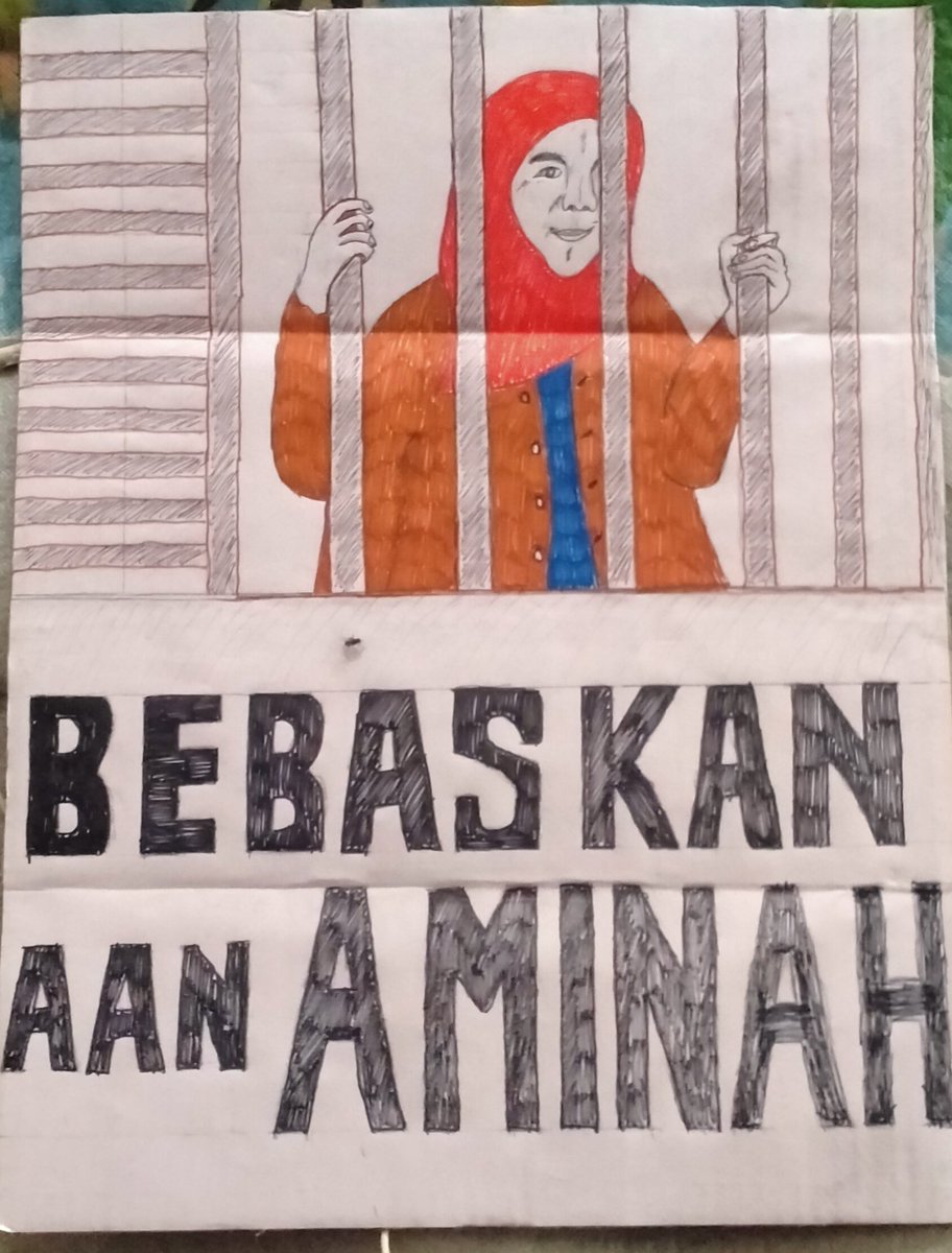 Bebaskan Aan Aminah dari seluruh tuntutan Jaksa Penuntut Umum terkait Pasal 351 ayat (1) KUHP. Aan Aminah gigit satpam lelaki, terpaksa untuk membela diri.
CC: <a href="/YLBHI/">YayasanLBHIndonesia</a>
<a href="/KontraS/">KontraS</a> <a href="/BuruhSiluman/">DrHS</a>
<a href="/simpulpuan/">Simpul Pembebasan Perempuan</a> <a href="/ecosocrights/">The Institute for Ecosoc Rights</a>
<a href="/LBHBandung/">LBH Bandung</a> <a href="/RamliRizal/">Yayasan Inisiatif Rizal Ramli</a> <a href="/mohmahfudmd/">Mahfud MD</a>

#BebaskanAanAminah