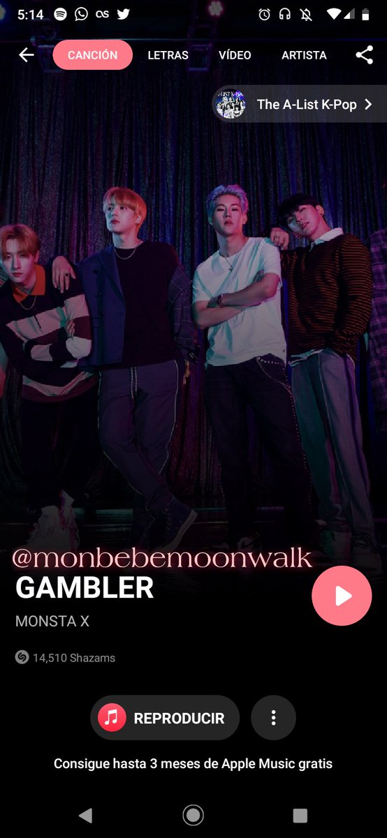 monbebemoonwalk's tweet photo. #TeamAddicted #MONSTAX  
@OfficialMonstaX @official__wonho

no es para las chicas pero me dió sentimiento que esta ss la tomé justo en el 5:14 y no me había dado cuenta 🥺💖 https://t.co/QGPsnGSoIq