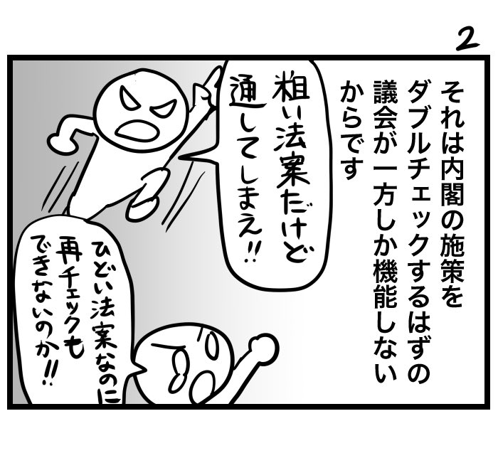 #100日くらいで理解できる憲法入門 
憲法48条 両議院議員相互兼職の禁止 