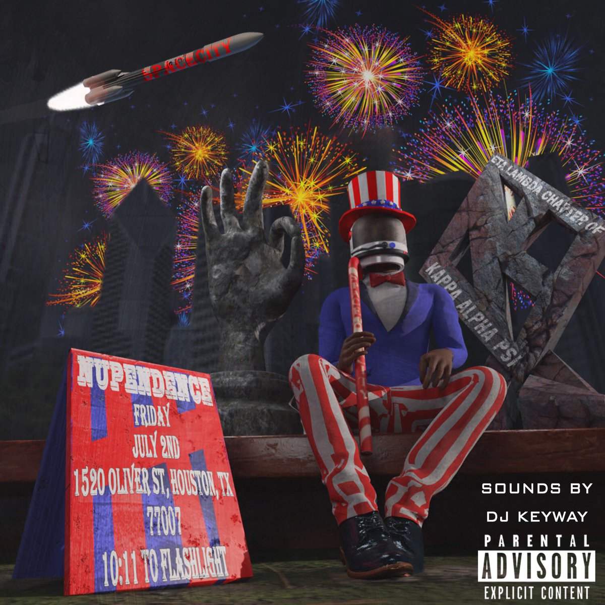 July 2nd, The Spacecity Nupes got y’all covered!!! This is a party you don’t wanna miss!🇺🇸 This is the only way you wanna spend your Friday night, good vibes all night long! Presale Discount code provided with a repost with The hashtag #Nupendence2k21