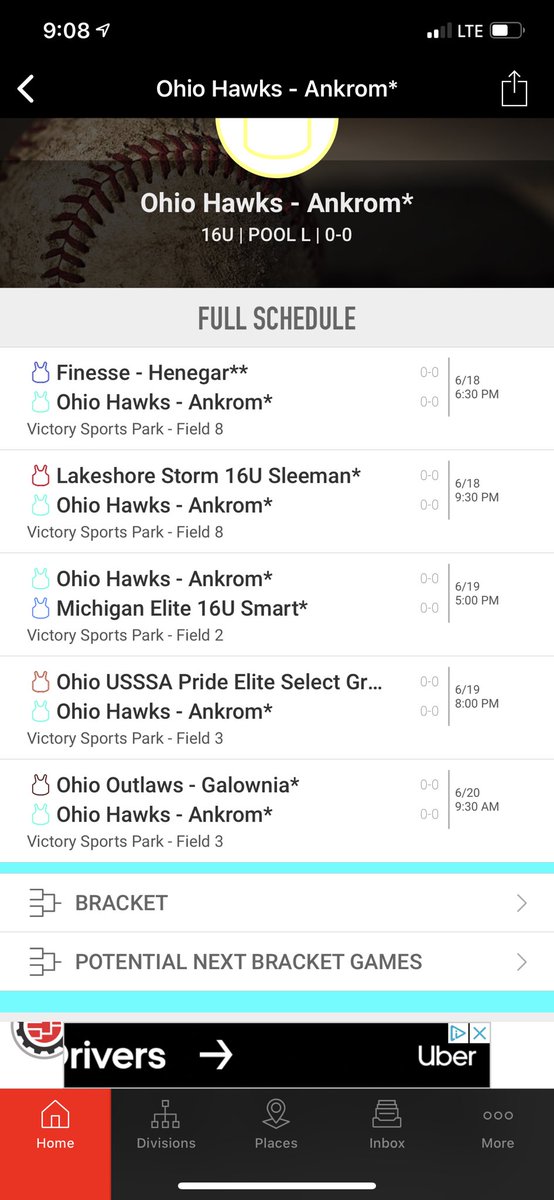 Excited for another opportunity to play against some super talented teams this weekend at the Outlaws Summer Invitational Showcase this weekend!