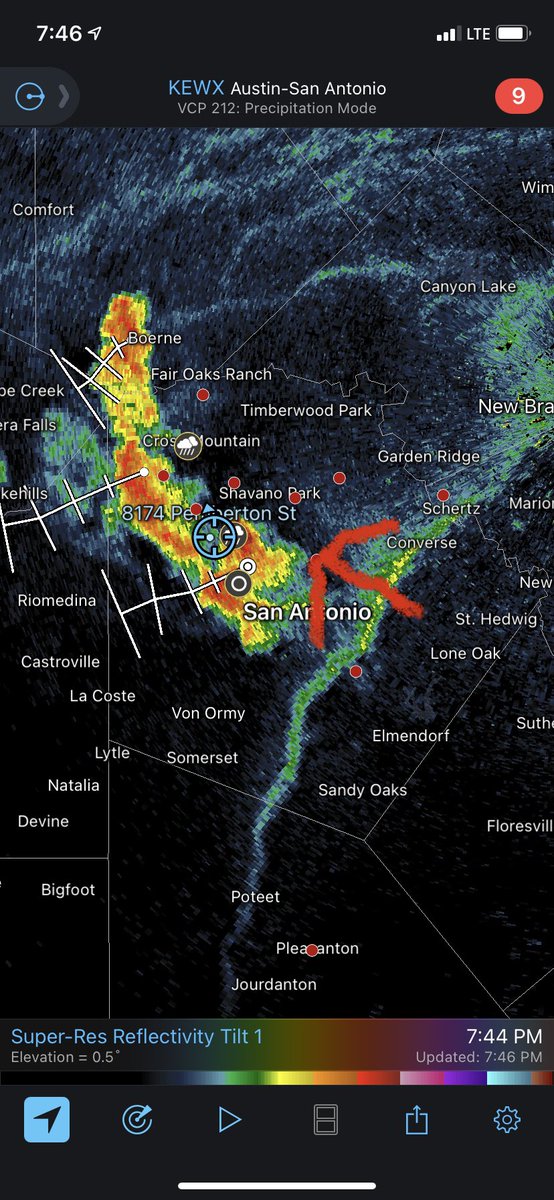 Derecho moving through? @ChrisSuchanWOAI @BillTaylorKENS5 https://t.co/oVqExhEVwA