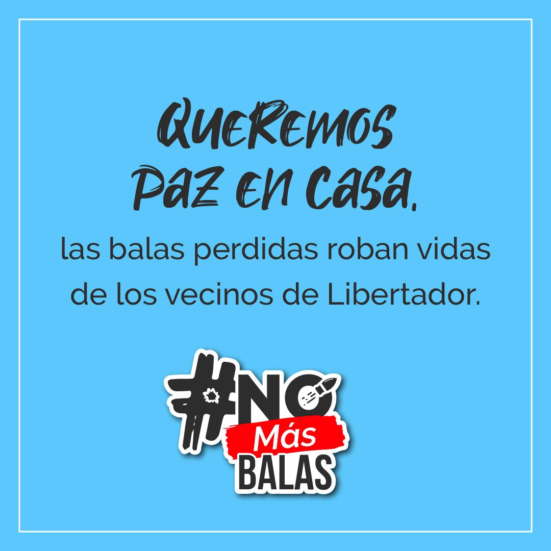 elioamoras's tweet photo. #NoMásBalas asesinas en El Paraíso, La Vega, Coche, Valle, Santa Rosalía, en fin en toda Caracas, en Venezuela. ¡Basta Ya! de Balas que asesinan sueños. https://t.co/tdZjKGQAvh