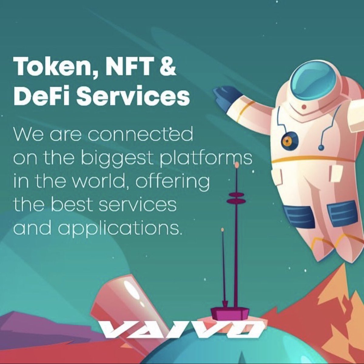 vaivotoken's tweet photo. THANK YOU EVERYONE FOR THE SUCCESSFUL RELAUNCH 🚀 https://t.co/0EZtPHcyMW