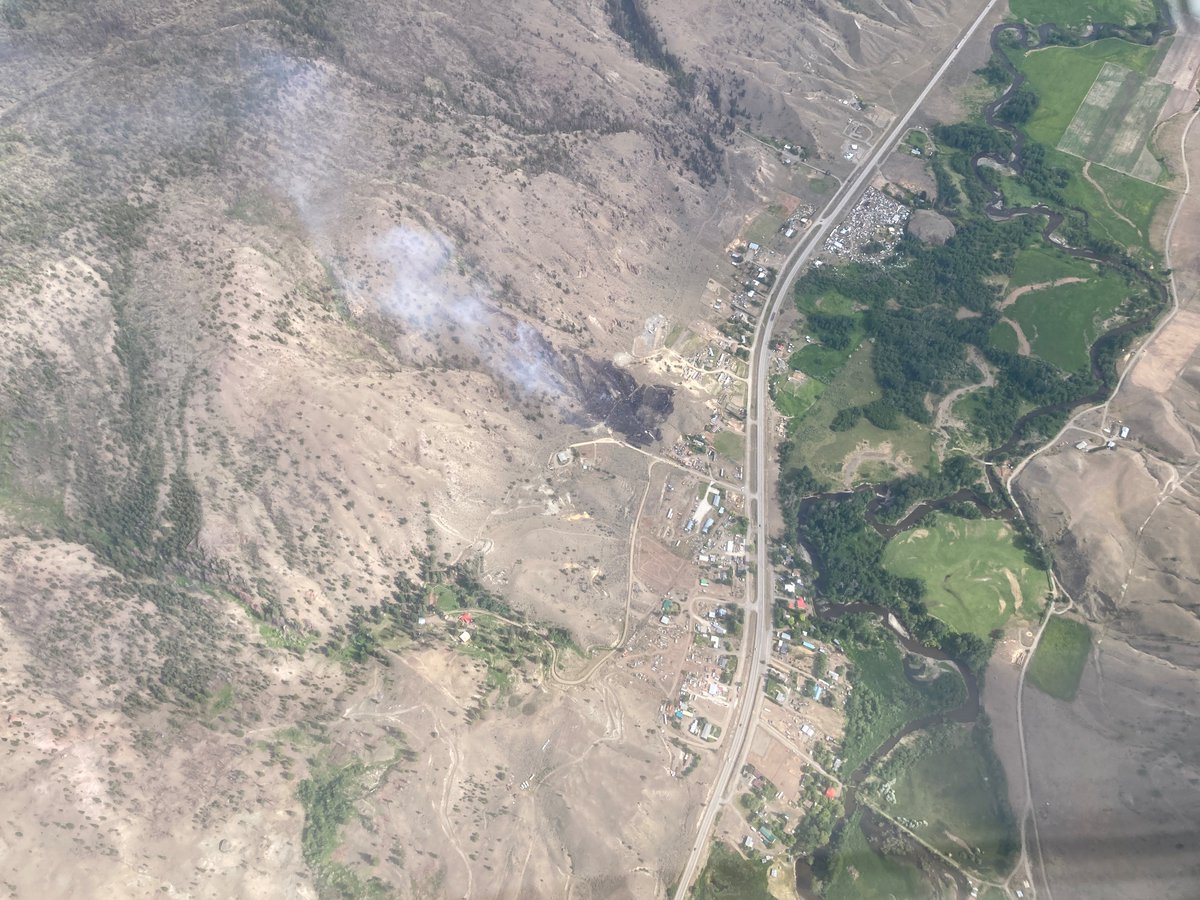 Wildfire K20798, located approx. 11 kms northwest of Cache Creek and adjacent to Hwy 97, is approx. two ha in size and classified as Out of Control. 23 #BCWildfire Service personnel are responding and working to establish control lines. No structures are threatened.