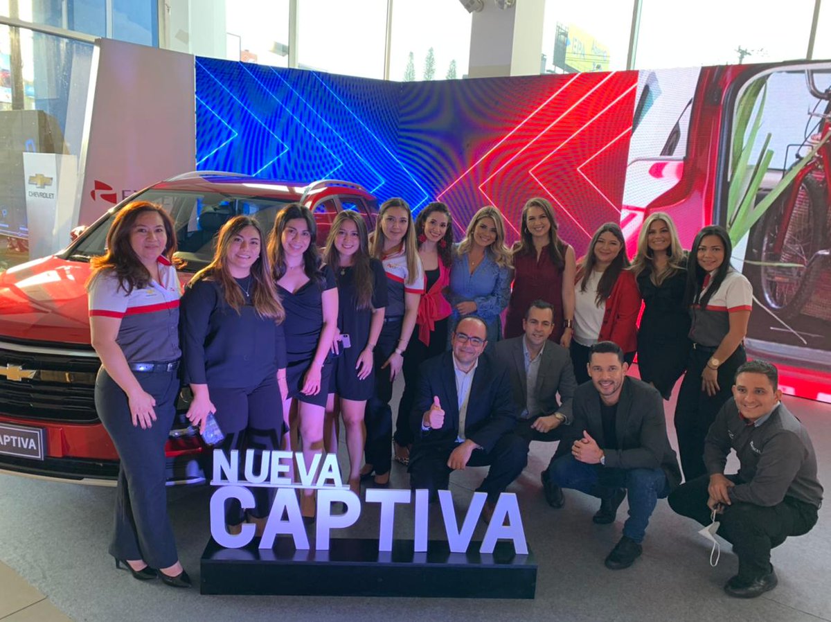 Team Chevrolet El Salvador
Nueva Captiva 2022 
<a href="/chevrolet_sv/">Chevrolet</a> 
#FindNewRoads
#NuevaChevroletCaptiva