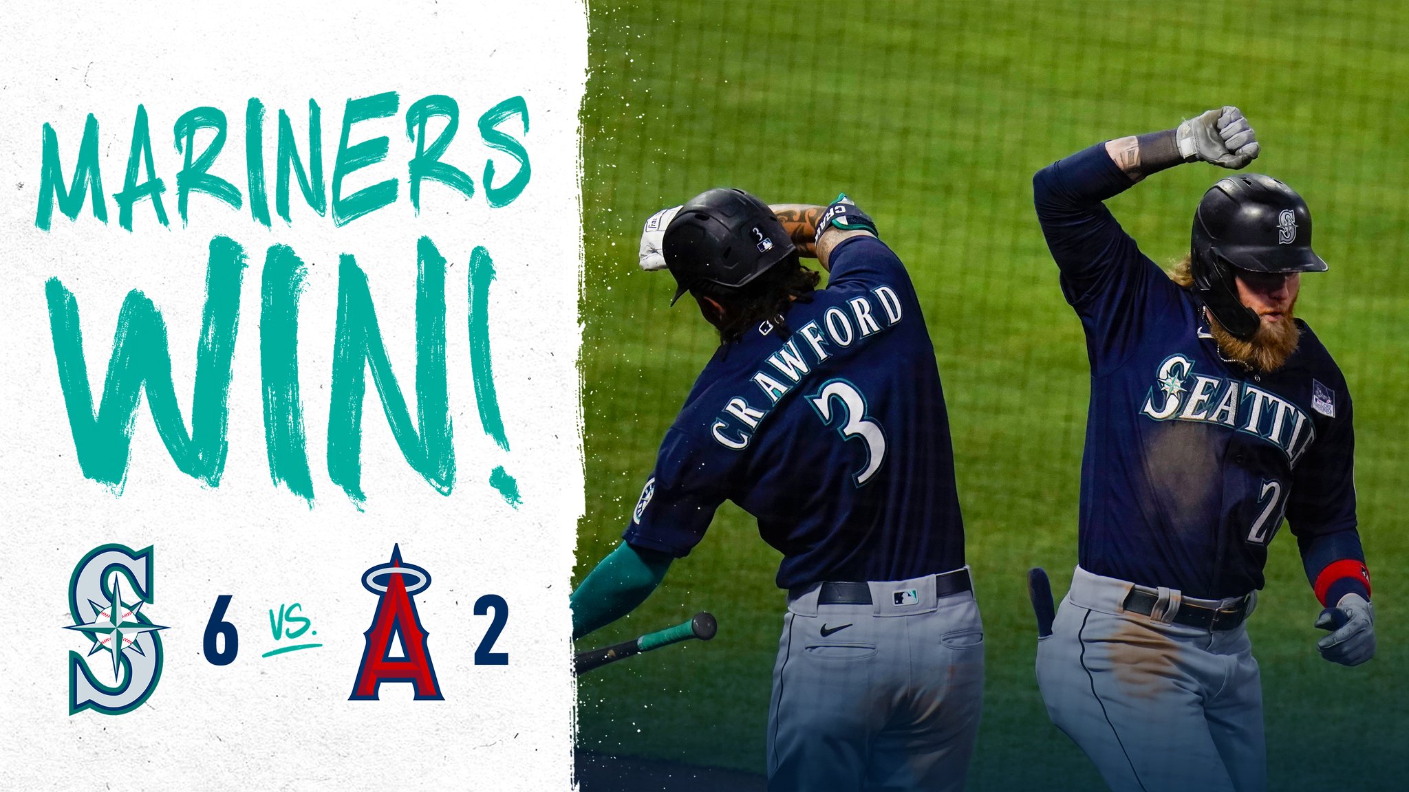 Seattle Mariners on X: Soaking up that series dub. #SeaUsRise   / X