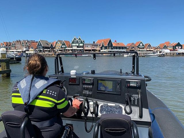 Melding politie Markermeer