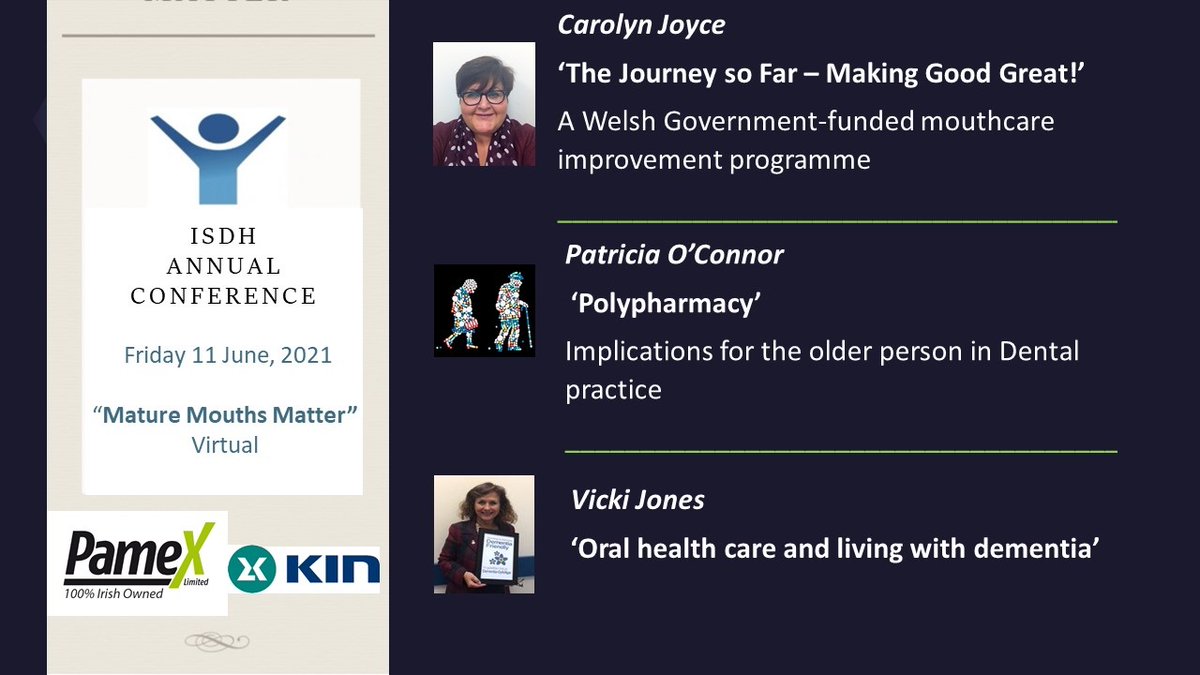 ISDHtweets's tweet photo. ONLINE CONFERENCE NEXT FRIDAY - Full details at https://t.co/RjHibfPZsm

Send us a tweet @isdhtweets if you are attending!

#specialcaredentistry #dentistry @PamexIreland https://t.co/mJLQkPzVvO