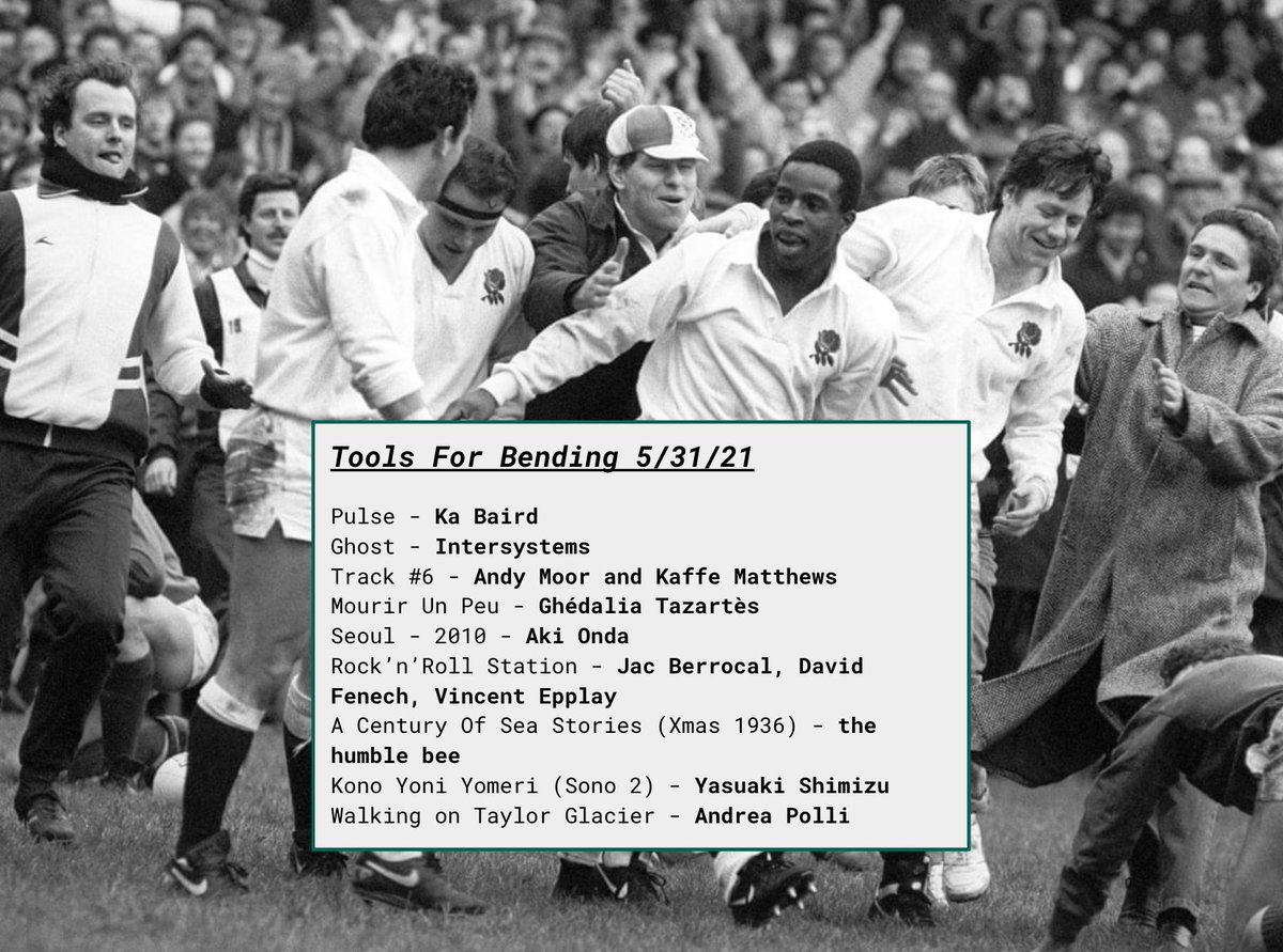 Last week's TFB! A late night experimental mix! for you! featuring the textures of Antarctica, the beautiful saxophone sounds of Yasuaki Shimizu, and more more more. Turn the lights down! Tune your mind out!  Listen here: kpiss.fm/episode/tools-…