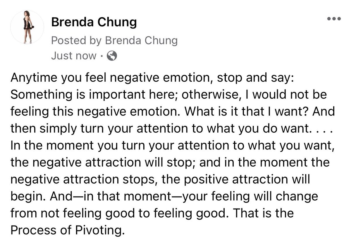 KONFIDANT1's tweet photo. Anytime you feel negative emotion, stop and say: Something is important here; otherwise, I would not be feeling this negative emotion. What is it that I want? And then simply turn your attention to what you do want. . . . In the moment you turn your attention to what you want…. https://t.co/zUXZ0F8rI2