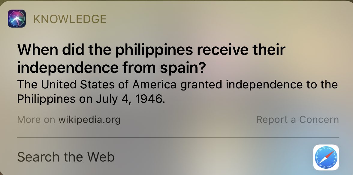 shortlovensweet's tweet image. Follow up…this still isn’t what I asked for… #apple #philippineindependence #applefixthis