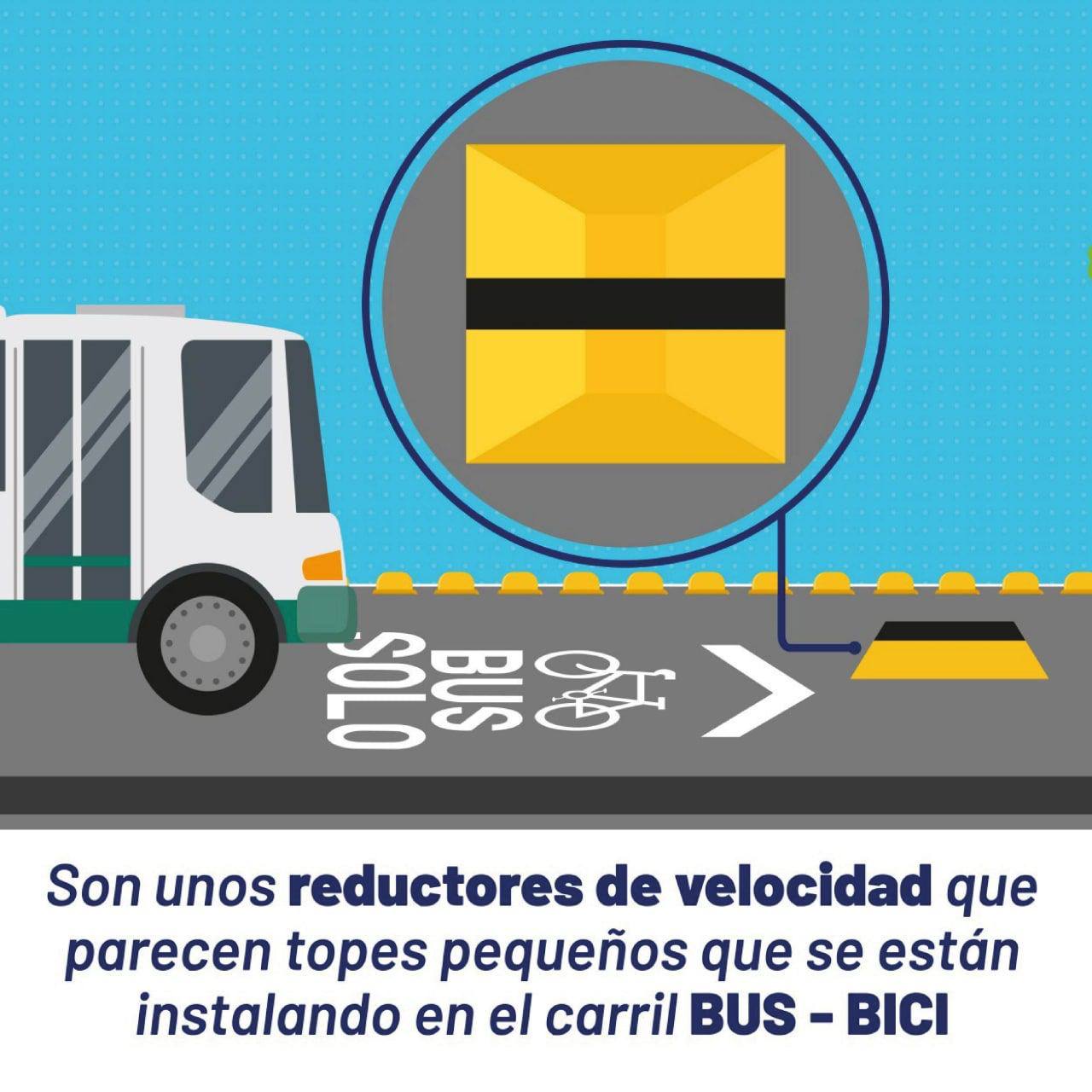 Mauricio Vila on Twitter: "Conoce a detalle el funcionamiento de los  cojines de seguridad instalados en el carril #Busbici, como parte de la  #Ciclovía con la que brindamos una movilidad urbana segura,