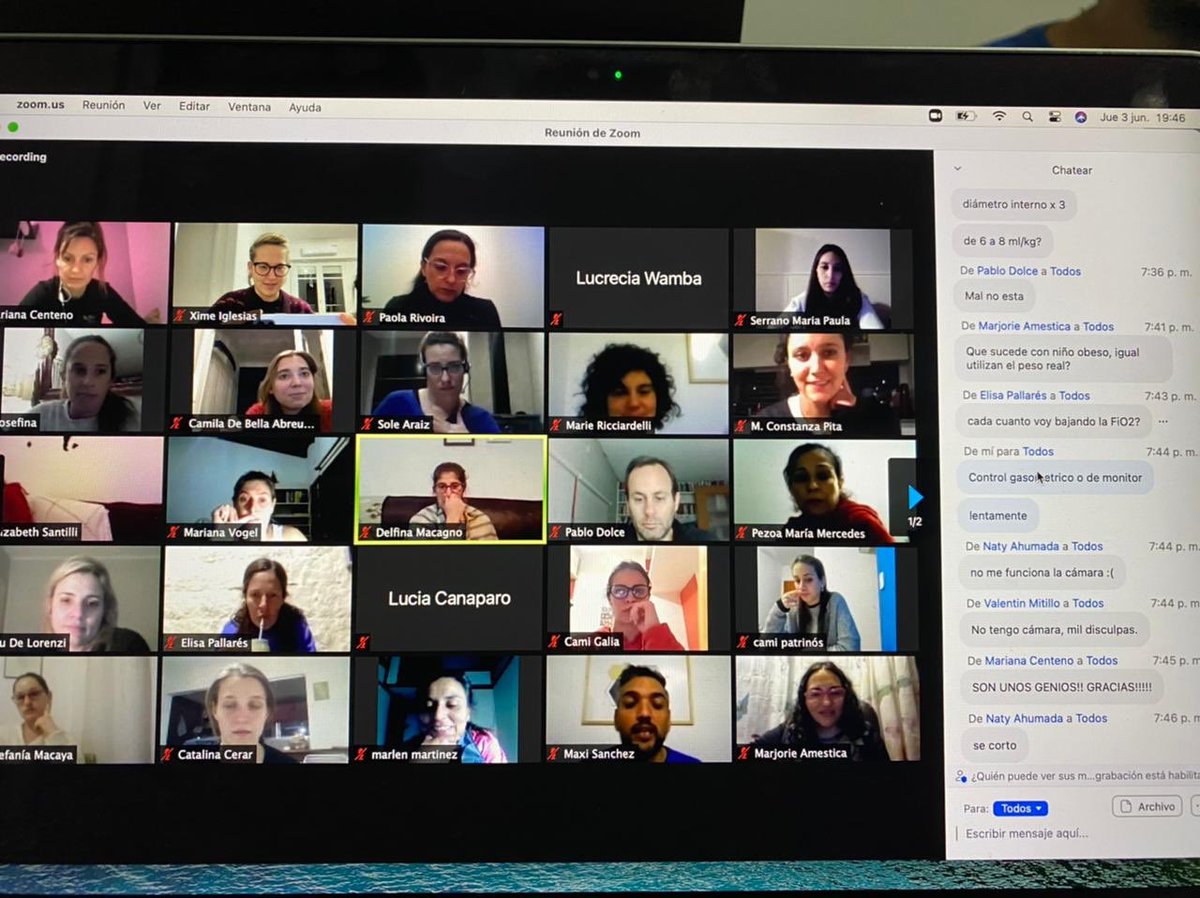 💻 Pasó nuestro encuentro sincrónico del CuSuFiRe-P cargado de aprendizajes y buenos momentos!! Seguimos sumando a la Kinesiologías Pediatrica !
#IUHI #educacion #elearning <a href="/kinerespihiba/">Kinesiologia Hospital Italiano</a> <a href="/mximenaiglesias/">Xime Iglesias</a>