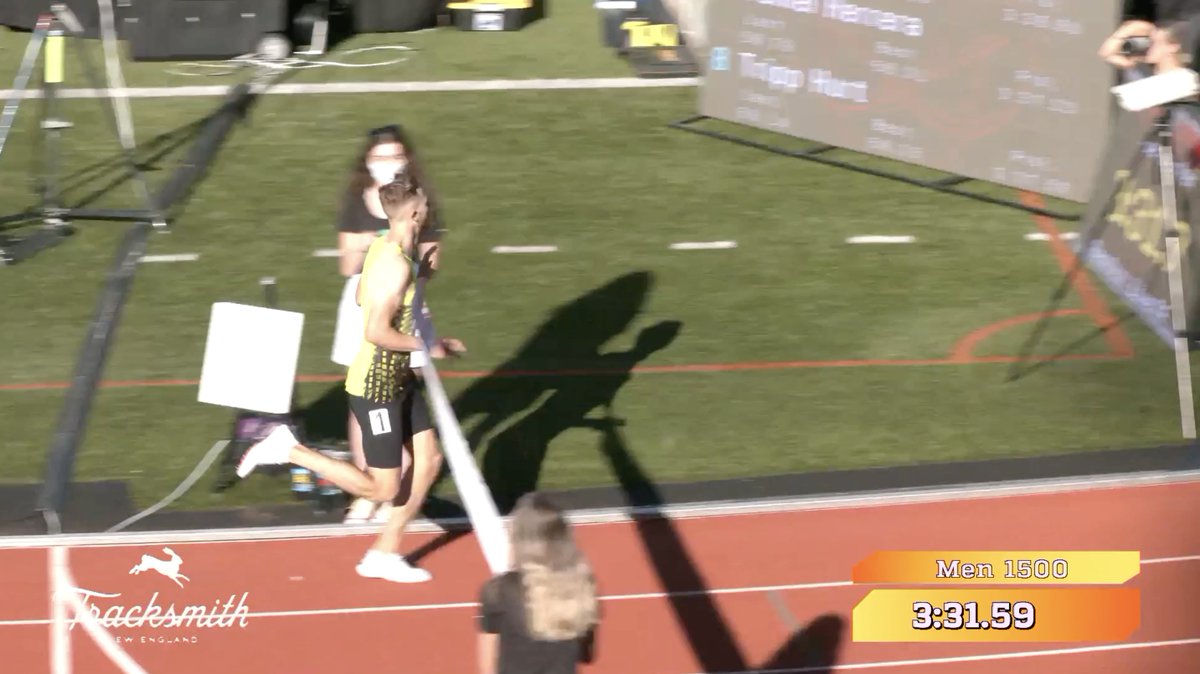 jojo_shea's tweet photo. Josh Kerr 3:31.55, fastest time on U.S. soil for the 1500m π€―
#PortlandTrack https://t.co/BenvewRi4N