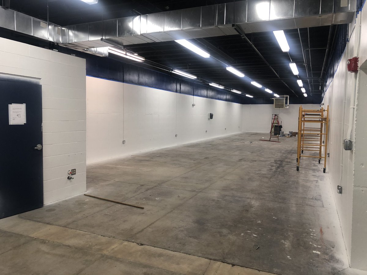 Mapletonfball's tweet photo. ✅ Fresh Paint
❌ New Flooring
❌ Equipment Installed
Just a little bit longer Mountie Nation until we can all get #MapletonSTRONG https://t.co/LETcQwYsDL