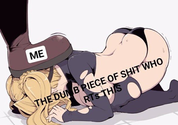 FangedAngel's tweet photo. A stiletto seems like it would hurt less than a boot, but you'd be surprised.

RT to find out, sluts.

#LewdRP #OverwatchRP https://t.co/lBZkOTQlE3