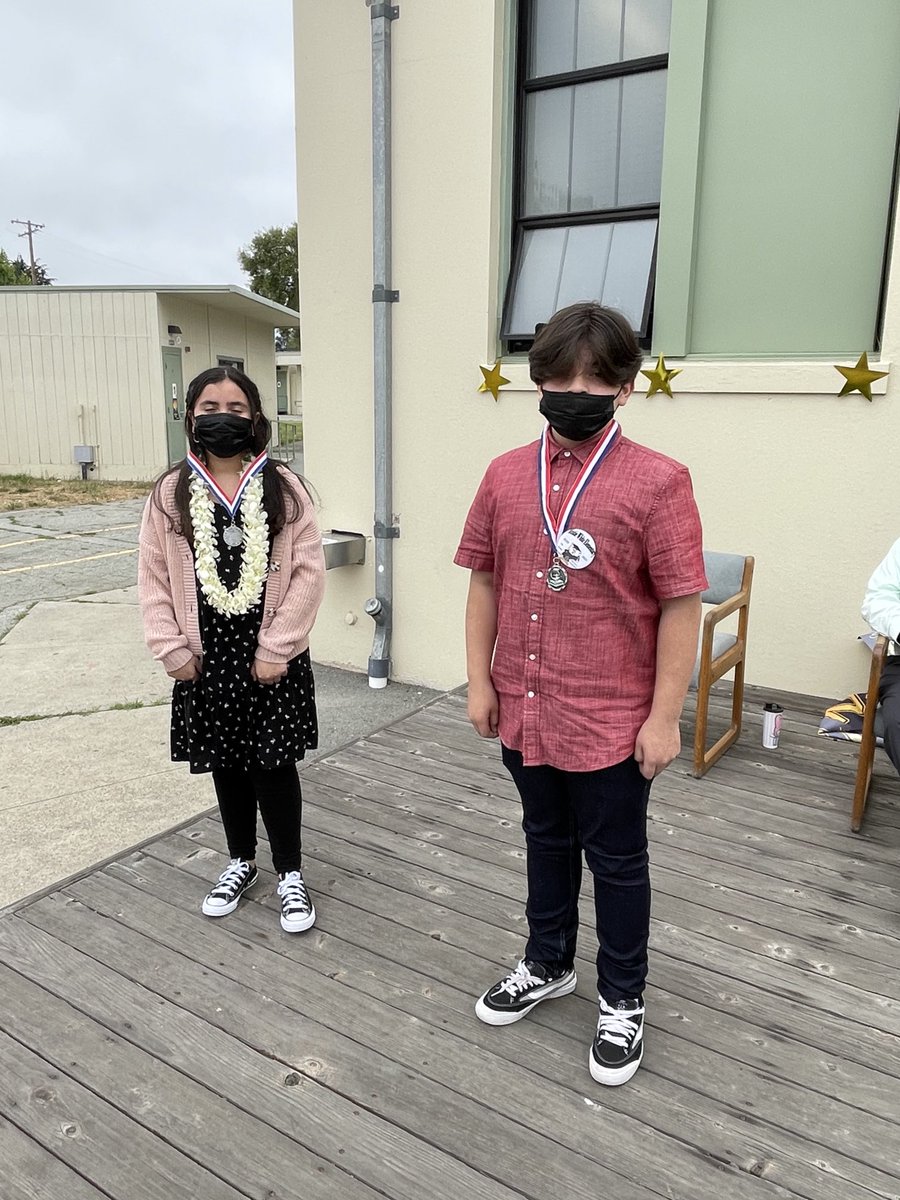 100% Attendance for the entire school year! Wohoo what an accomplishment.