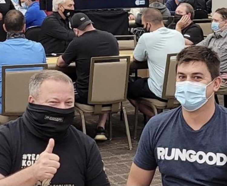 danmflowery's tweet photo. Made it to @PRRofficial for the family reunion. Get to hang out with my younger brother @Miguel_Fiesta right out the gate!
#Vamooooose
@RunGoodGear https://t.co/3NGWN47MnS