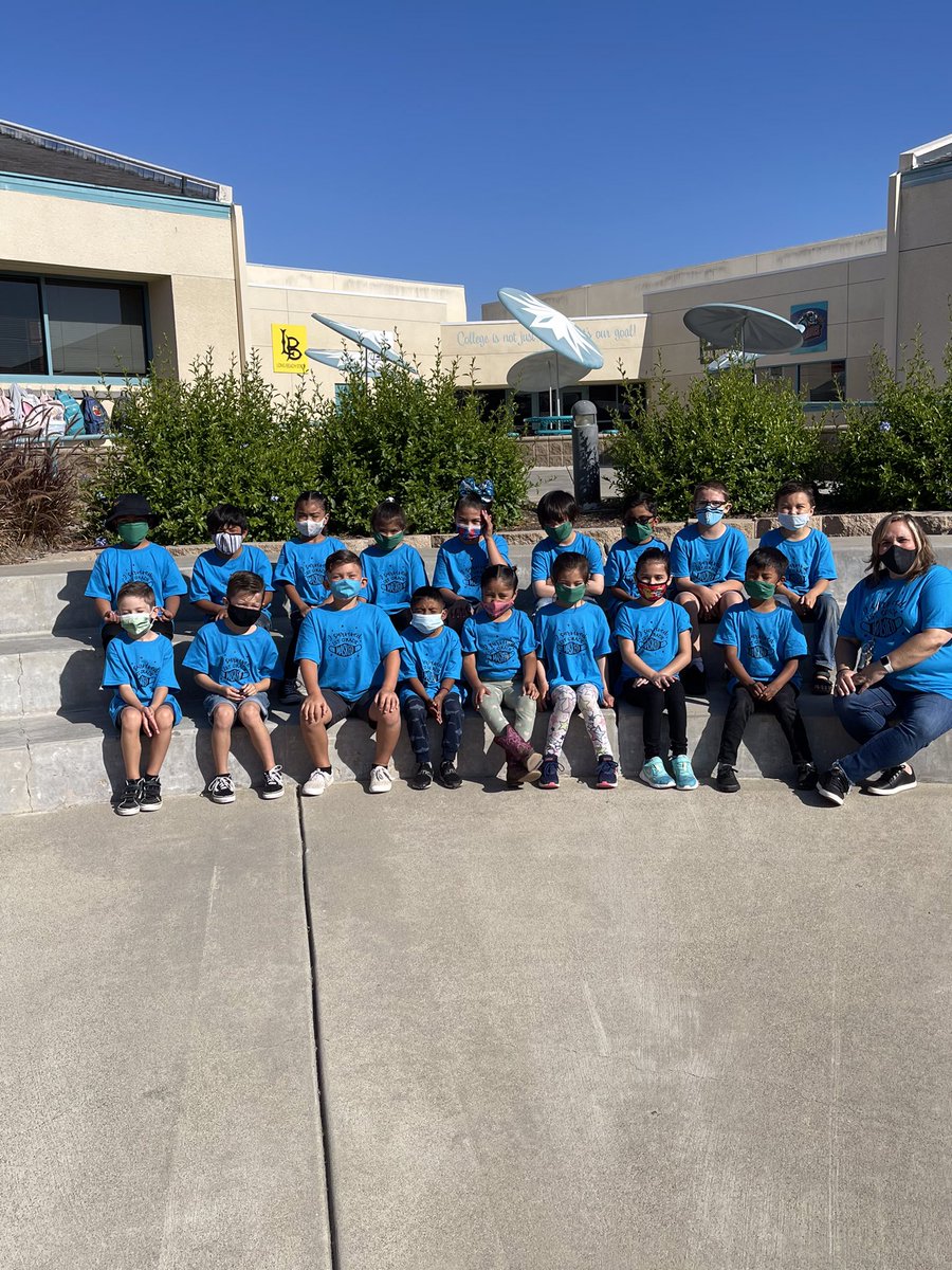 Last day of school t-shirts! “I survived first grade masked.”💕<a href="/LiveElementary/">Live Oak Elementary</a>