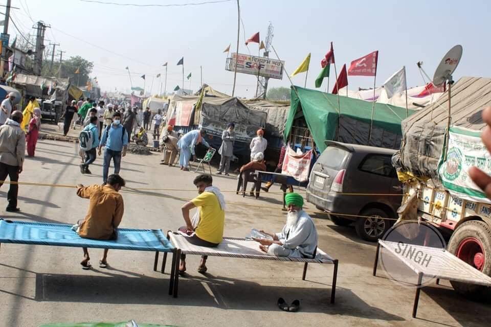 It's day 190 and farmers are still on the road.

#हरियाणा_का_किसान_बेमिसाल