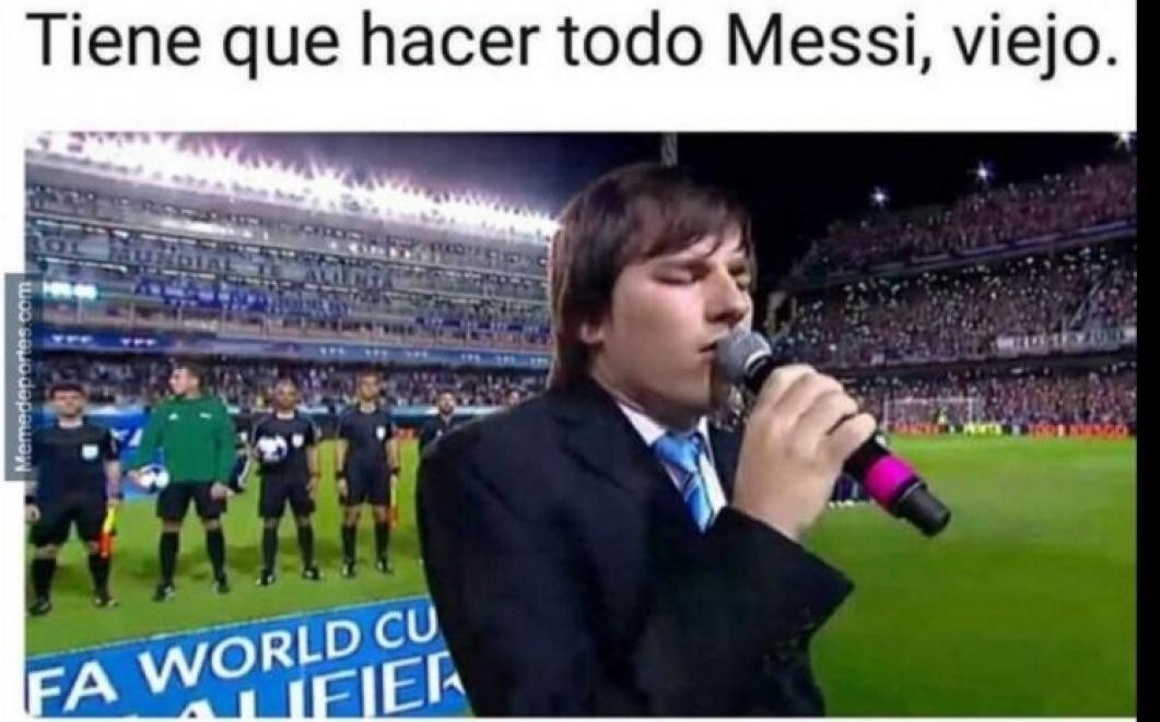 Wascapp's tweet photo. Cada vez que juega la selección  recuerdo este meme. https://t.co/AbgwVYUJ42