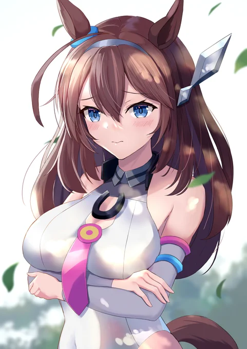 待ち合わせに遅刻したトレーナーをちょっと責めるも、結局ニコニコになってしまうミホノブルボン
#ウマ娘 