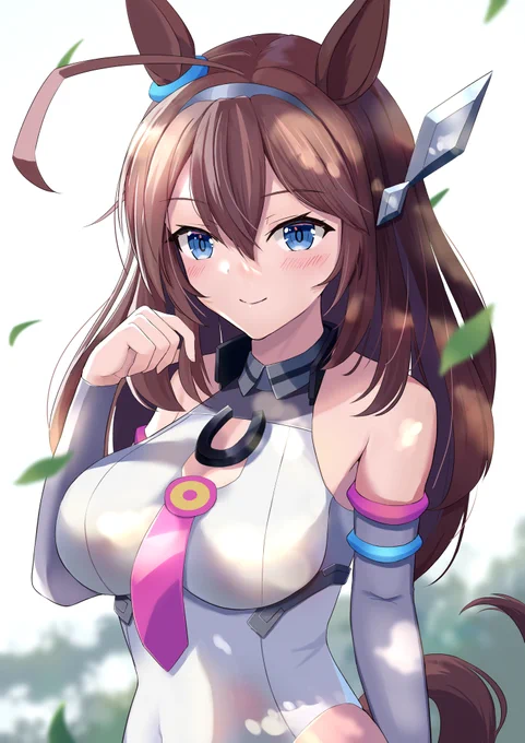 待ち合わせに遅刻したトレーナーをちょっと責めるも、結局ニコニコになってしまうミホノブルボン
#ウマ娘 