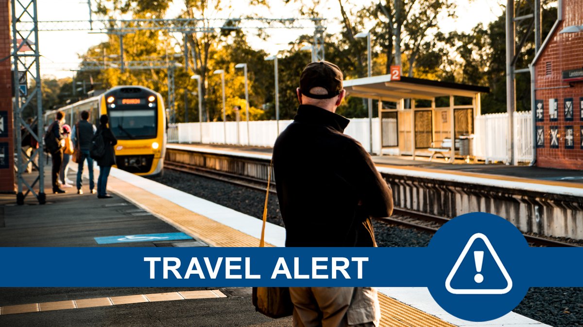 Translink_QLD's tweet photo. 🚧🛤️TRAVEL ALERT: Remember, timetabled railbuses will replace trains on the #Airport, #Caboolture, #Doomben, #RedcliffePeninsula, #Shorncliffe &amp; #SunshineCoast lines from first service Sat 5 June until last service Sun 6 June.

For more info, visit👉 https://t.co/HFfUOq7j18 https://t.co/dE9rcORFVg