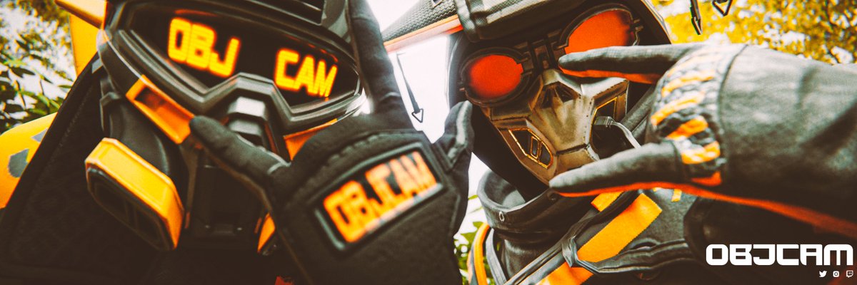 Objcam's tweet photo. new header!!! lets goo by the amazing @DeathJoyArts https://t.co/iRryJrIknT