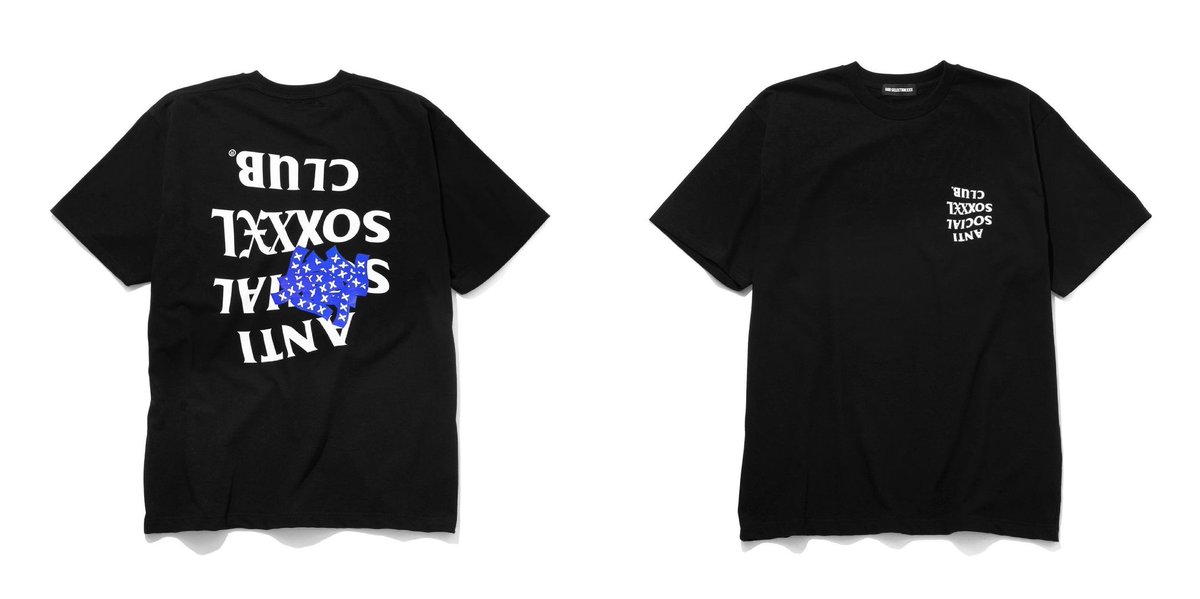 ANTI SOCIAL SOCIAL CLUB x GOD SELECTION XXX コラボ TEE ANTI SOCIAL SOCIAL CLUB x GOD SELECTION XXX コラボ TEE