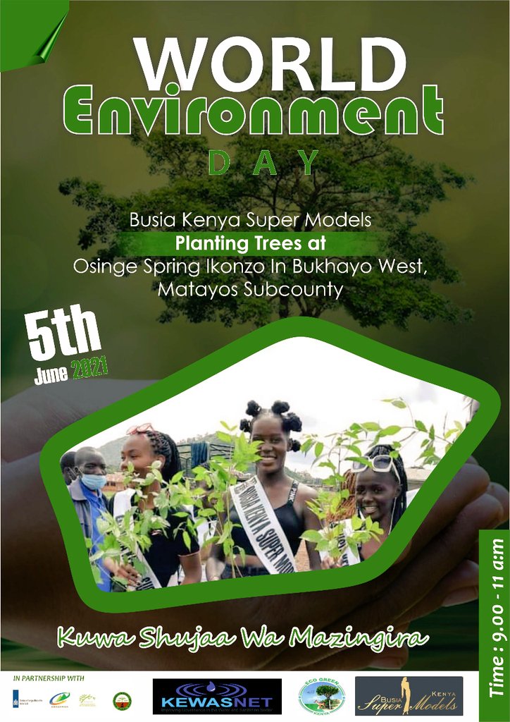 BusiaKenyaSupe1's tweet photo. Let's Conserve Our Environment by Planting Trees
Happy World Environment Day

#BeautywithaPurpose https://t.co/foWmBIdvdt