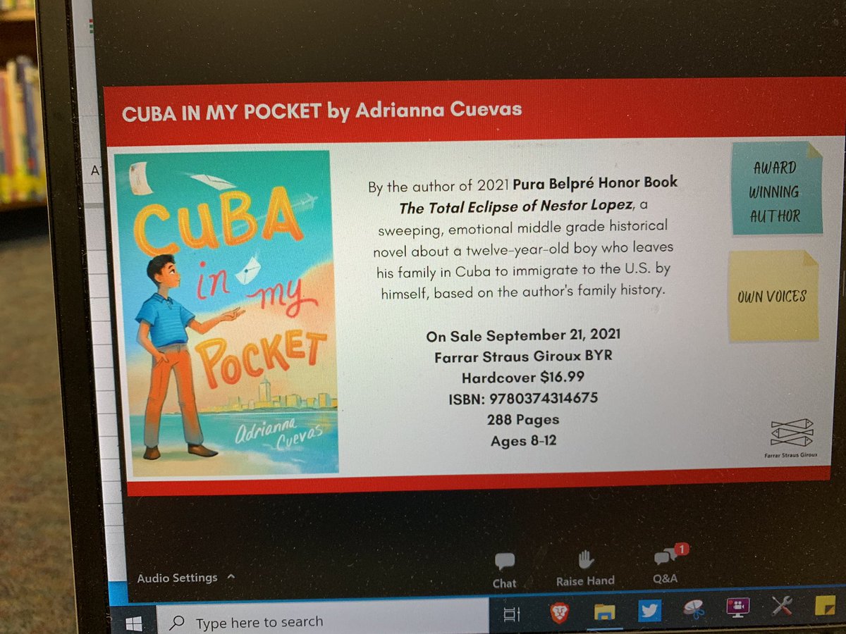 jluss's tweet photo. @MacKidsBooks Such amazing books today at the #MacKidsPreview for Fall 2021! Was so excited to see so many @NerdcampCT 2021 participants! @MacKidsSL @MsThomBookitis @ureadIread @ctcasl #ctcaslreads #nerdcampct @sarahalbee @acuevaswrites @JBurtBooks https://t.co/mjdhjR1D4g