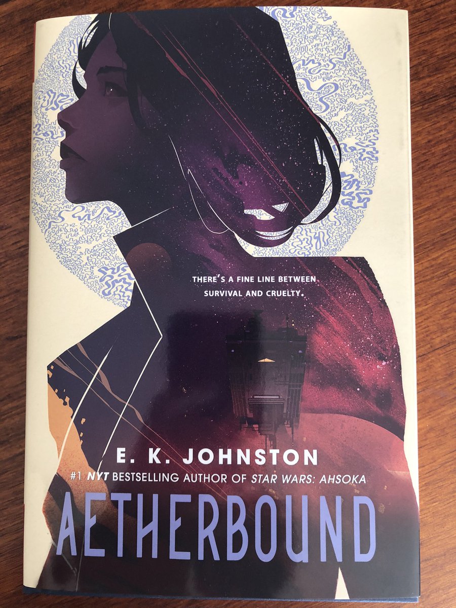 jesslim2480's tweet photo. It finally arrived! #Aetherbound  by @ek_johnston to get me through the second half of this lockdown https://t.co/TQc9I7k3he