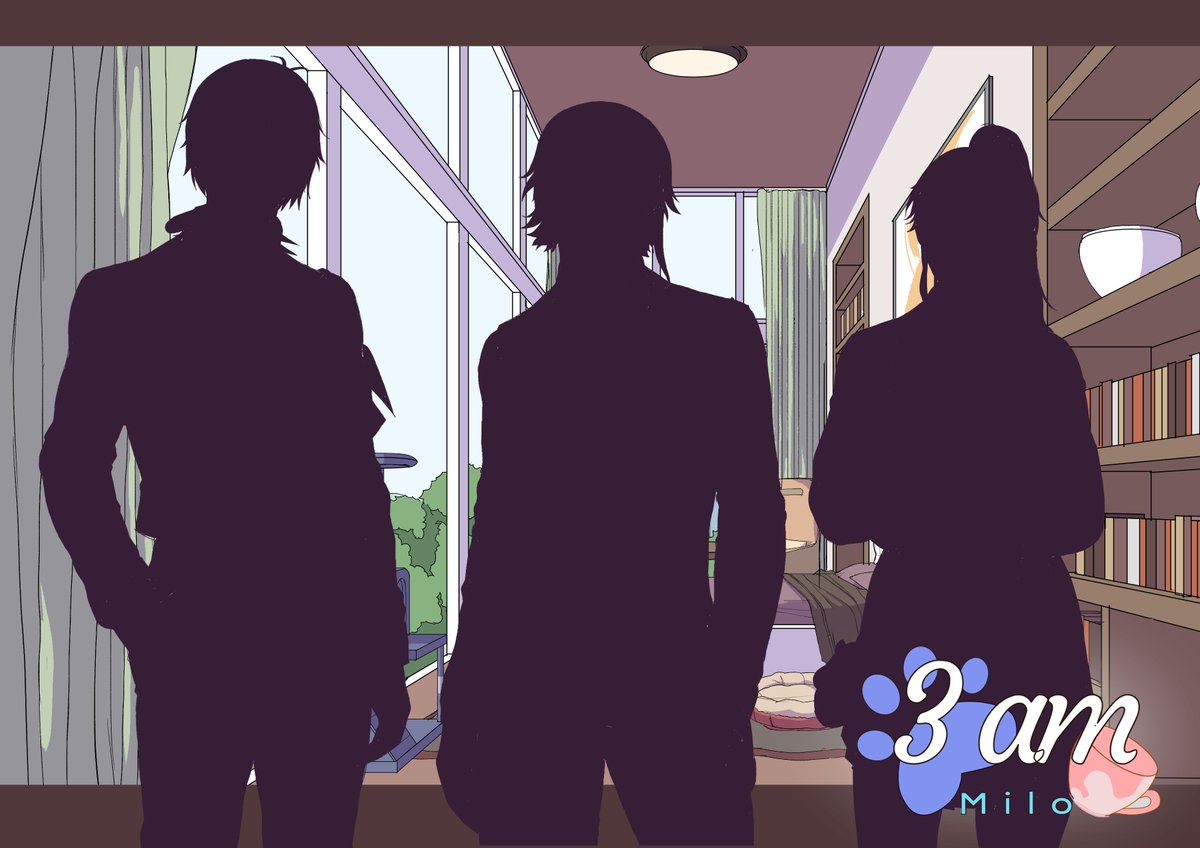 3ammilo's tweet photo. A new visual novel is on the horizon! 3 am Milo is an Indie Free-to-Play VN. A brewing secret discovered at 3 am, due to a cup of Milo...☕ Here's a sneak peak of our line of characters.

🎇🎇🎇🎇🎇
#vnlink #indiedev #vndev #datingsim #itchio https://t.co/shPYs1TCCq
