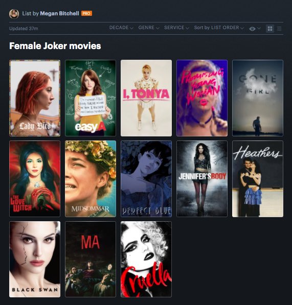 MeganBitchell's tweet image. I have updated the list