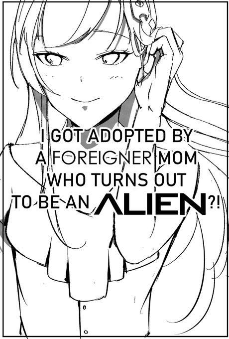 I got adopted by a foreigner mom who turns out to be an alien #ioarts 