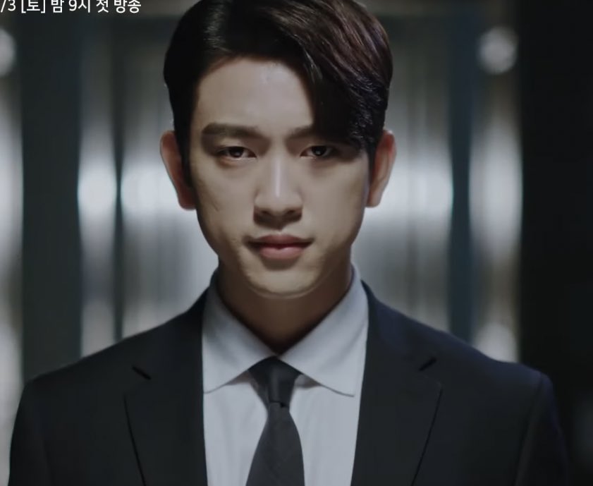 arssevens's tweet photo. youngjae as                   jinyoung as
sam (so not                   kim gaon
worth it)                         (devil judge) https://t.co/gKu3ed4bAd
