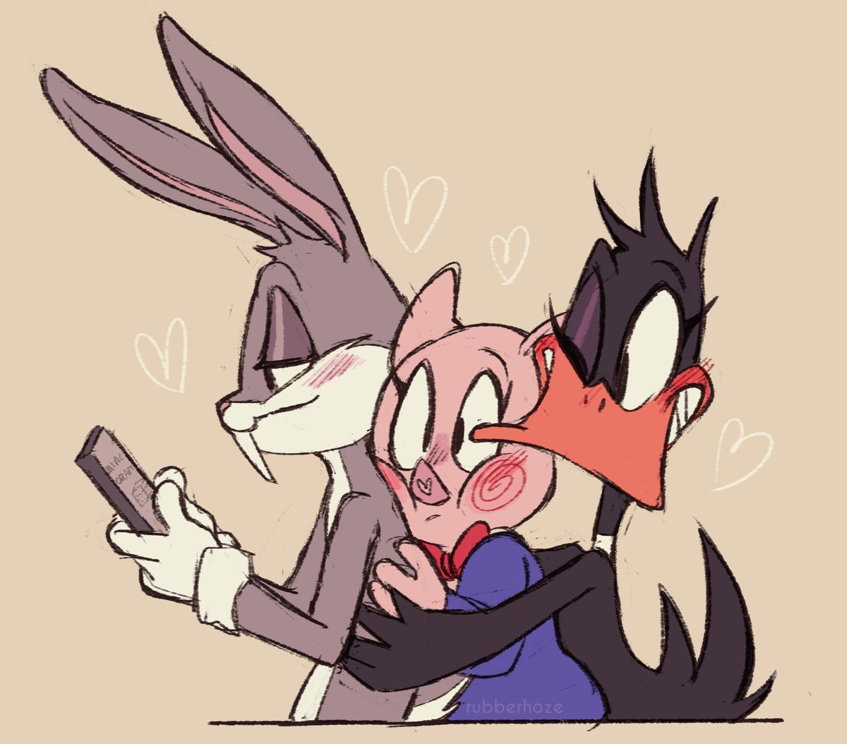 💕🐇🐖🦆💕
#looneytunes #bugsbunny #porkypig #daffyduck