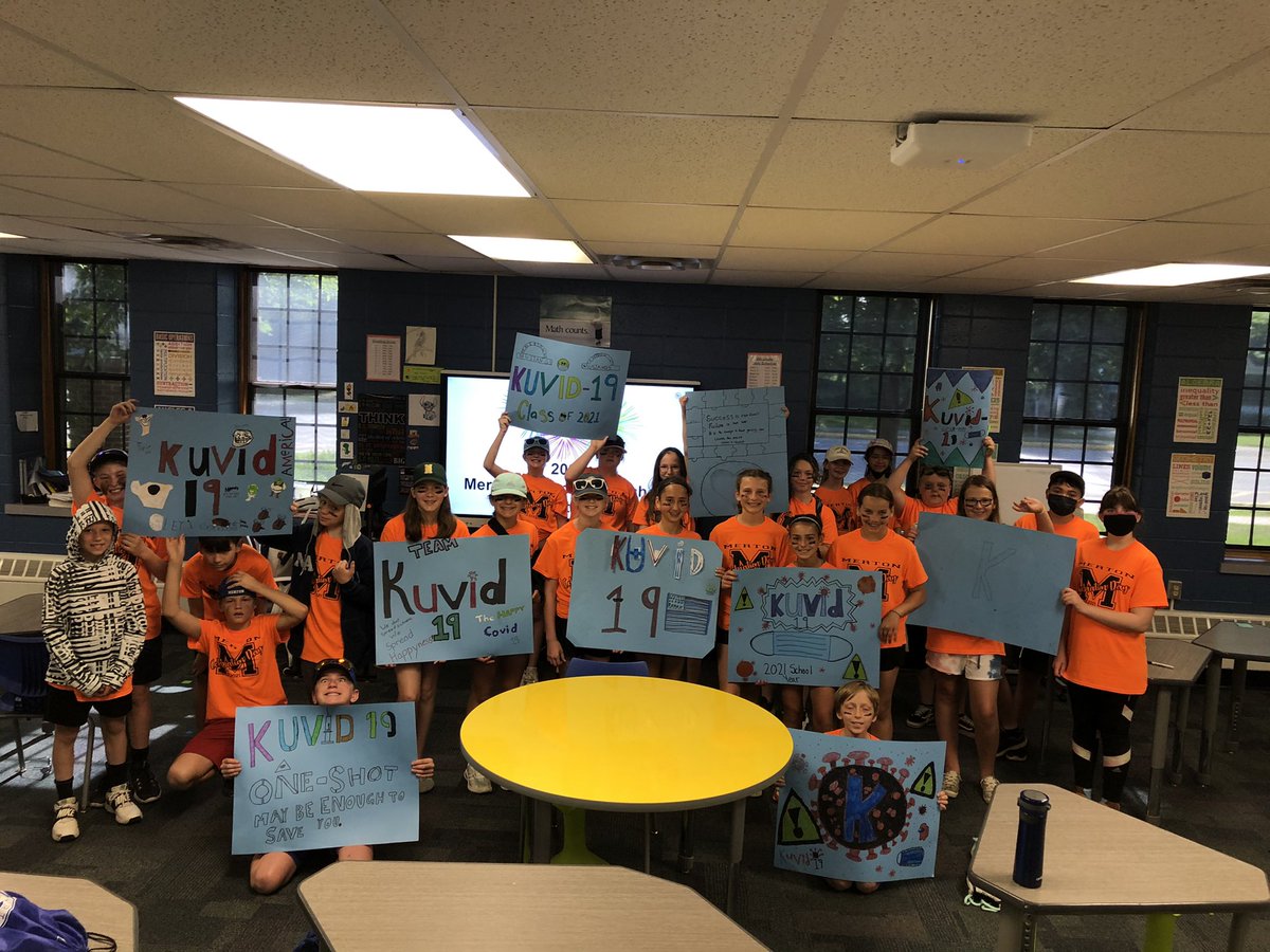 kubi1b's tweet photo. What an amazing day with these 6th graders! I could not be more proud of the sportsmanship, encouragement and inclusion of my “Kuvid 19” Homeroom and all of the 6th grade students! #mertonint #mertonproud https://t.co/cyouiUObiC